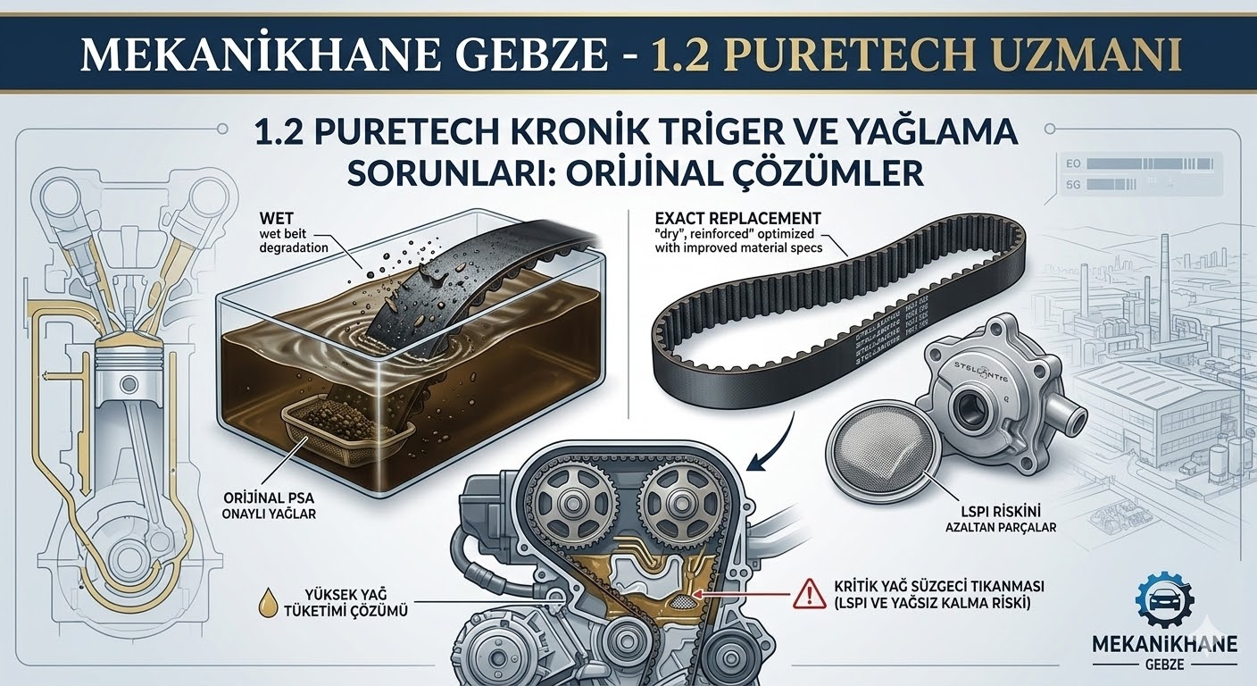 1.2 PureTech Motorlar: Performans mı, Risk mi? Mekanikhane’den Tam Liste